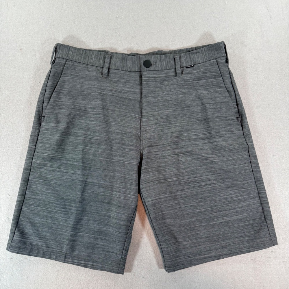Hurley Phantom Walkshorts Mens 32 Grey Heather‎ Stretch Quick Dry Hybrid Shorts